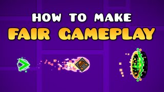 How to Make Less Annoying Gameplay in Geometry Dash [upl. by Lozar400]