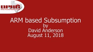 ARM based Subsumption [upl. by Dietz]