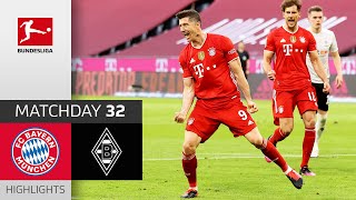 FC Bayern München  Borussia Mgladbach  60  Highlights  Matchday 32 – Bundesliga 202021 [upl. by Boaten]