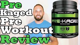 Kaged Muscle  PreKaged  Pre Workout Supplement Review [upl. by Hyland854]