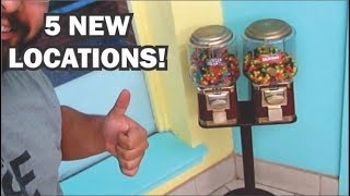 Got 5 new locations for my candy vending machine business [upl. by Annoyi]