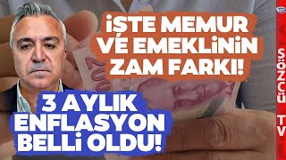 Özgür Erdursun Memur ve Emeklinin 3 Aylık Enflasyon Farkını Tek Tek Hesapladı [upl. by Eiramyma]