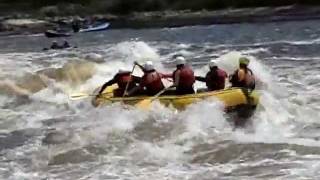 Whitewater Rafting the Coliseum on the Ottawa River [upl. by Pessa]