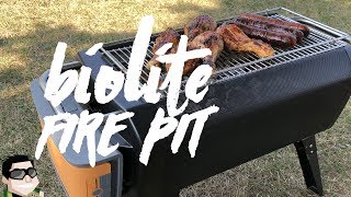 BioLite FirePit Review amp Grilling Food [upl. by Chin]