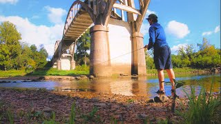 Small Trout Adventures Fly Fishing Under Cotter Bridge  The Trout Capital of the World [upl. by Juline]