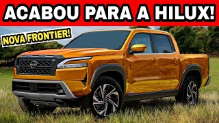 NOVA NISSAN FRONTIER 2024 O TERROR DA HILUX E RANGER [upl. by Kwok]