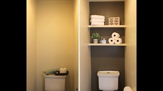 Water Closet Makeover with Dunn Edwards [upl. by Aihsinyt]