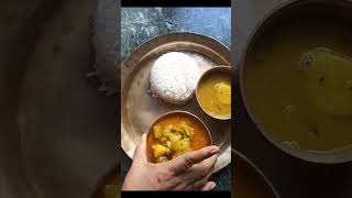 Thali easy food assamese trending recipe tasty yiy [upl. by Nahsed]