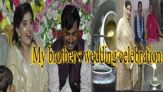 My brothers wedding celebration  by sama village vlogs [upl. by Hanonew]