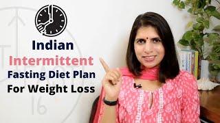 Indian Intermittent Fasting Diet Plan For Weight Loss  1400 Calories Breakfast to Dinner amp Drinks [upl. by Enoek]