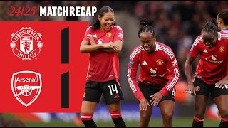 Malard Coming Up Clutch 🙏  Man Utd 11 Arsenal  WSL [upl. by Hynes]