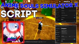 🔥💧SPIRITS Anime Souls Simulator X Script  Hack GUI  Auto Farm Auto Dungeon Kill Aura amp More [upl. by Eenad]