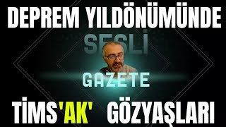 Deprem yıldönümünde TimsAk gözyaşları [upl. by Aizek]