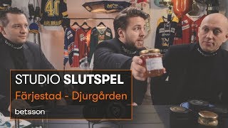 Studio Slutspel Färjestad  Djurgården [upl. by Adrahs546]