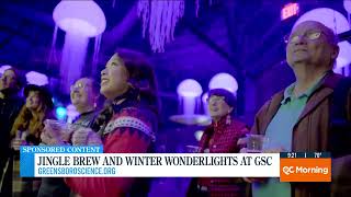 Jingle Brew and Winter Wonderlights at Greensboro Science Center [upl. by Milty]