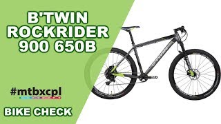 BTWIN Rockrider 900 275quot  Bike Check MTBXCPL [upl. by Stephanie]