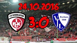 1 FC Kaiserslautern 30 VfL Bochum  24102016  ENDLICH [upl. by Ahens]