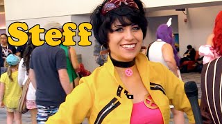 Steff Jubilee Interview WonderCon 2015 [upl. by Cowey307]