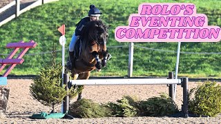 HARLOW AND ROLOS FIRST ARENA EVENTING COMPETITION [upl. by Aitnauq]