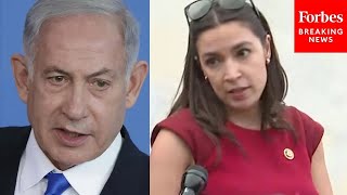 AOC Patently Unproductive To Have Israels Netanyahu Address Congress [upl. by Aynwad]