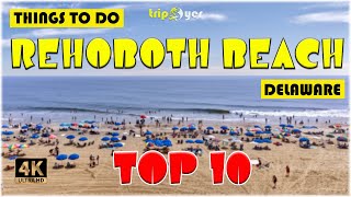 Rehoboth Beach DE Delaware ᐈ Things to do  Best Places to Visit  Delaware Travel Guide 4K ☑️ [upl. by Noiraa359]