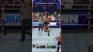 Tommaso Ciampa delivers Project Ciampa on Jacob Fatu wwe2k24 [upl. by Winther]