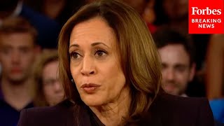 Voter Asks Kamala Harris Point Blank How She Would Strengthen The Border  Oprah Winfrey Town Hall [upl. by Oremoh]