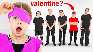 Can My Daughter Find Her Valentine Blindfolded emotional [upl. by Knowling]