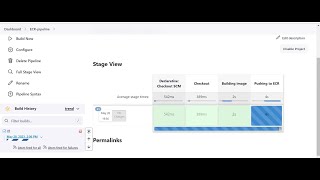 Build and deploy docker images to ECR by using Jenkins pipeline realtime project devops docker [upl. by Sevik]