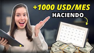 🍀Gana 1100 USDMES Trabaja en línea desde casa  Gana dinero en internet Sin EXPERIENCIA [upl. by Vedetta]