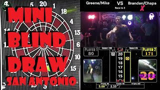 Mini Blind Draw on Bullshooter Soft Tip Dart Board [upl. by Nojed]