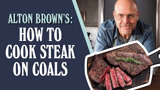 How to Cook Steak on Coals [upl. by Cila]