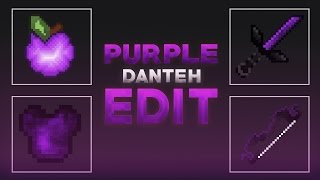 Minecraft PvP Texture Pack  Danteh x32 Purple Edit [upl. by Coats832]