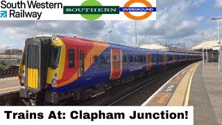 Trains At Clapham Junction  April 3rd 2023 [upl. by Askari333]