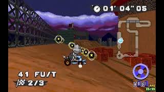 SRB2Kart Record Attack  DS Airship Fortress 15505 [upl. by Ssew836]