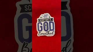 2 Timothy 316 — Christian stickers  Krazy4K store  Amazon Jesus [upl. by Claudie]