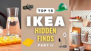 IKEA Top 15 Hidden Finds II Transform Your Living with These Ingenious Home amp Organization Products [upl. by Eannej]