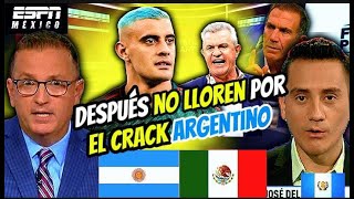 🔥🇲🇽🇦🇷 “QUITAR a BERTERAME fue un ERROR” – Argentino en TV MEXICO opina sobre la SELECCIÓN MEXICANA [upl. by Schinica885]