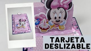 Tutorial Tarjeta o Invitación deslizable sorpresa Silhouette Cameo [upl. by Ettenal705]