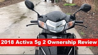 2018 Honda Activa 5g l 2 Months Ownership Review l HINID [upl. by Nogaem147]