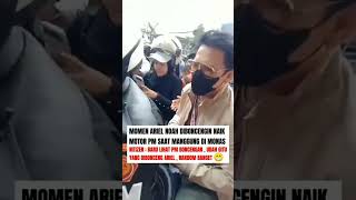 ARIEL NOAH DIBONCENG NAIK MOTOR [upl. by Yahsan]