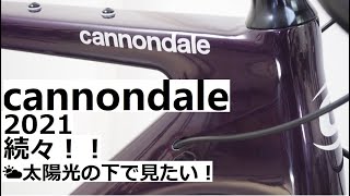 cannondaleキャノンデール 2021年モデル追加で入荷！TOPSTONEやTREADWELL、QUICK、子供車等も入荷！太陽の下での発色が凄く良いです！ [upl. by Corinne187]