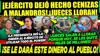 MIÉRCOLES DE PELICULA EJÉRCITO LOS HIZO POLVO ¡CLAUDIA DIÓ LA ORDEN JUECES ¡LLORAN PERDER BILLETE [upl. by Notlit]