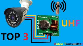 3 Magnificent Electronic Projects Made with 433 Mhz Transmitter Module [upl. by Vevay]