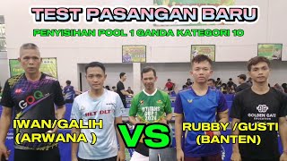 GALIHIWAN ARWANA VS GUSTIRUBBY BANTEN  PENYISIHAN POOL 1 GANDA DIV 10 DTITANS CUP 24 [upl. by Urson107]