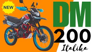 La nueva DM 200 de ITALIKA 2025 ¿VALE LA PENA [upl. by Primavera]