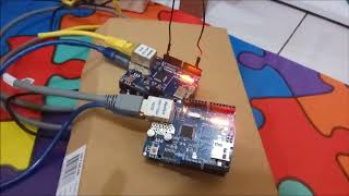 ethernet w5100 Arduino tutorial denga Arduino Uno dan Mega [upl. by Phillipp251]