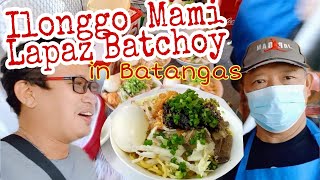 Ilonggo Mami Lapaz Batchoy in Batangas  Melven Serviano [upl. by Gates686]