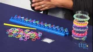 CraZLoom Ultimate Rubber Band Loom from CraZArt [upl. by Nnylrahc]