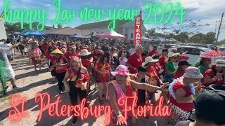 Happy Lao new year 2024 ￼St Petersburg Florida EP3 newyear newyear2024 [upl. by Leaj]